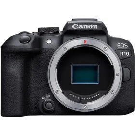 Digital Camera Canon 5331C046AA EOS R10, 24.2MP, WiFi, Bluetooth, Black