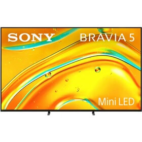 ტელევიზორი Sony K-55XR50 BRAVIA 5, 55", 4K UHD, Smart TV, HDMI, USB, LAN, WIFI, BT, Black