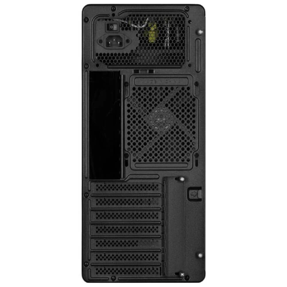 ქეისი 2E 2E-V500B-400, Computer Case, MidT, mini-ITX, micro-ATX, 2xUSB, 1xType-c, 1x3.5mm, Black