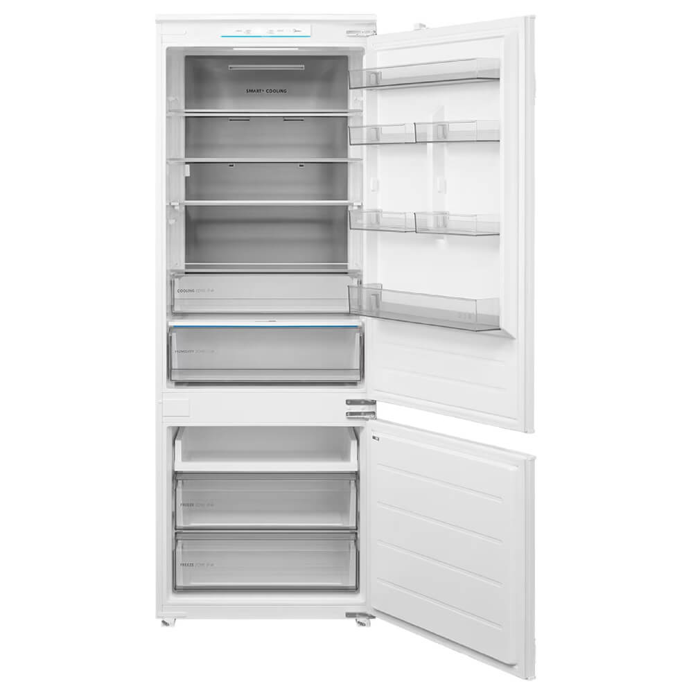 Built-in Refrigerator Midea MDRE554FGD01, 403L, D, No Frost, White