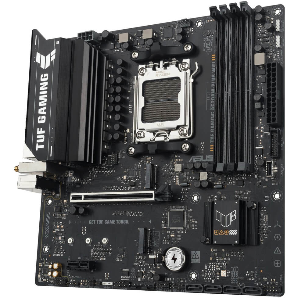 Motherboard Asus TUF 90MB1MZ0-M0EAY0 GAMING A620AM-PLUS WIFI, AM5, DDR5, 256GB