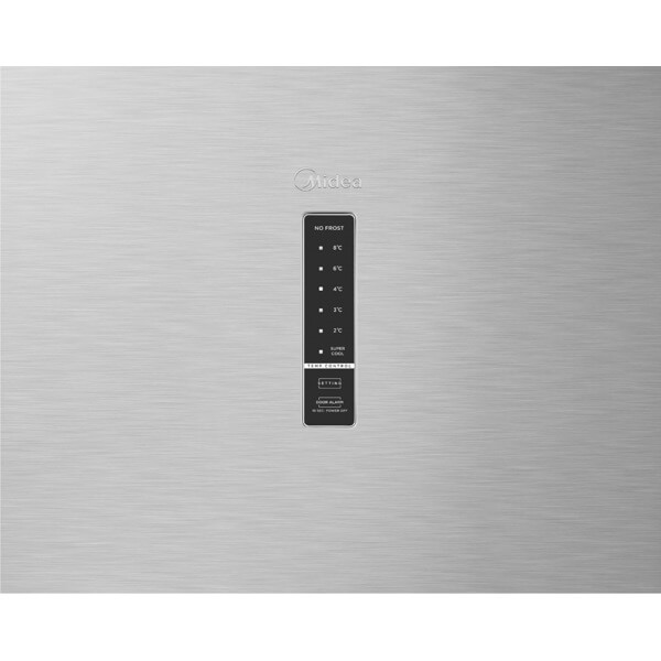 Refrigerator Midea MDRU502MTE46, 362L, E, 41dB, No Frost, Grey