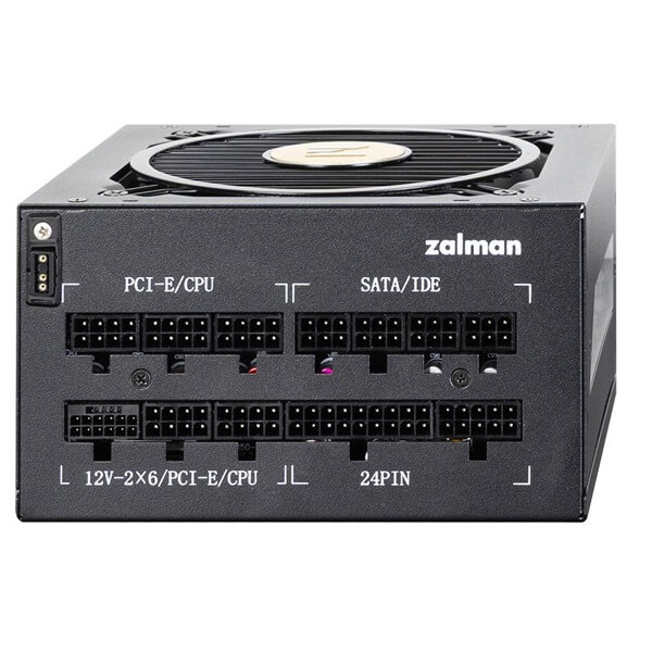 Power Supply Zalman ZM850-TMX2VIEW Teramax 2 View, 850W, 80 Plus Gold, Black