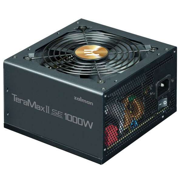 Power Supply Zalman ZM1000-TMX2SE Teramax II SE, 1000W, 80 Plus Gold, Black