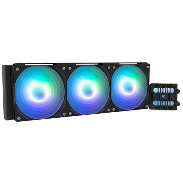 თხევადი გაგრილება Zalman ALPHA2SEA36Black LCS Alpha 2SE A36 ARGB, LGA1851, 120mm, 2000RPM, Liquid Cooling, Black