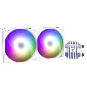 Liquid Cooling Zalman ALPHA2SEA24White LCS Alpha 2SE A24 ARGB, 120mm, 2000RPM, White