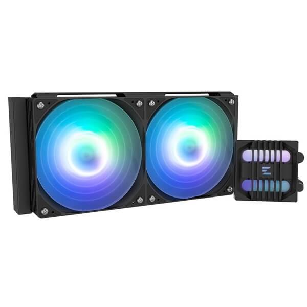 Liquid Cooling Zalman ALPHA2SEA24Black LCS Alpha 2SE A24 ARGB, 120mm, 2000RPM, Black
