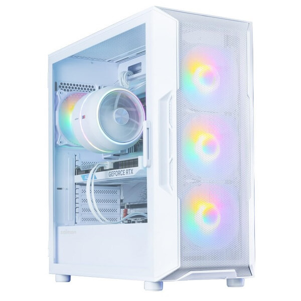 ქეისი Zalman i3NEOV2White I3 Neo V2, Computer Case, MidT, ATX, Mini-ITX, Micro ATX, USB 3.0, White
