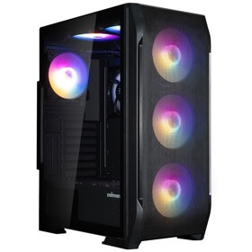 ქეისი Zalman N7PLUSV2 N7 PLUS V2, Computer Case, MidT, ATX, mini-ITX, micro ATX, USB3.0, 2xUSB2.0, Black