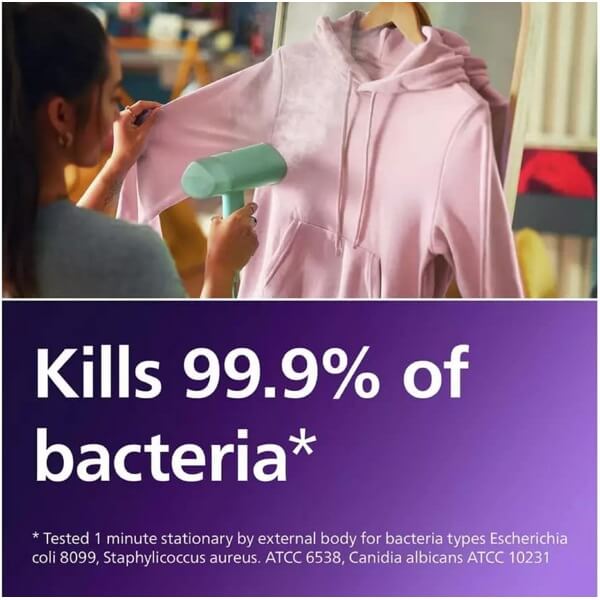 ორთქლის უთო Philips STH3010/76, 1000W, 0.1L, Steam Iron, Green