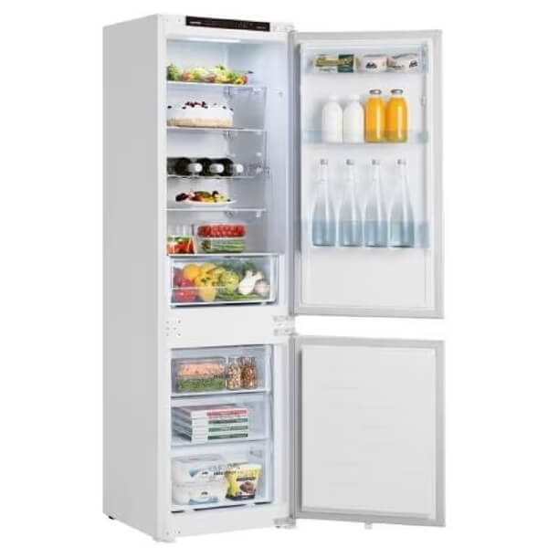 ჩასაშენებელი მაცივარი Gorenje NRKI418EP1, 246L, E, 38dB, No Frost, Built-in Refrigerator, White