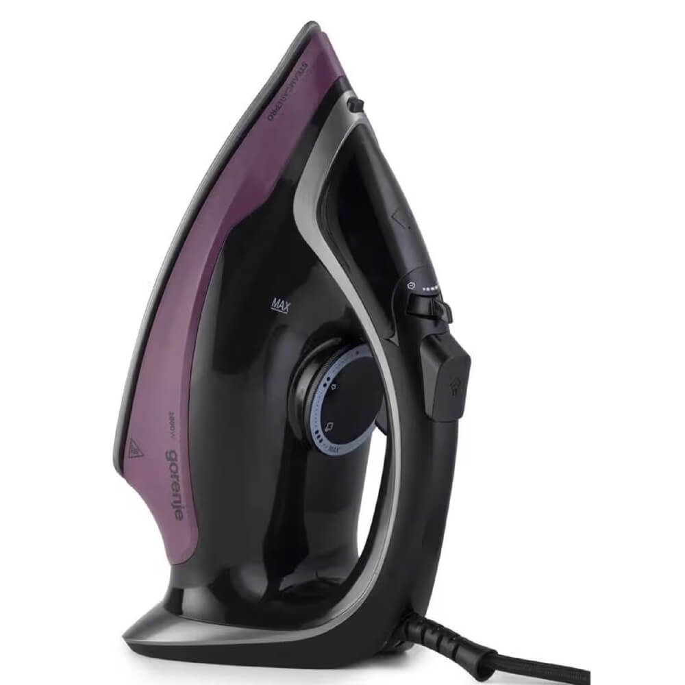 Steam Iron Gorenje SIK2800BKV, 2800W, 0.4L, Black