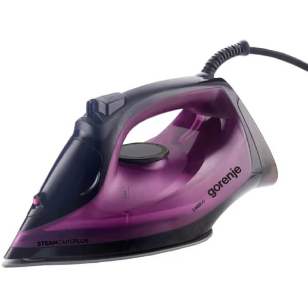 Steam Iron Gorenje SIK2400BKV, 2400W, 0.45L, Purple