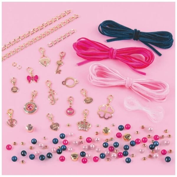 Juicy Couture Charmed by Velvet and Pearls Bracelet Kit Make It Real 4417MR