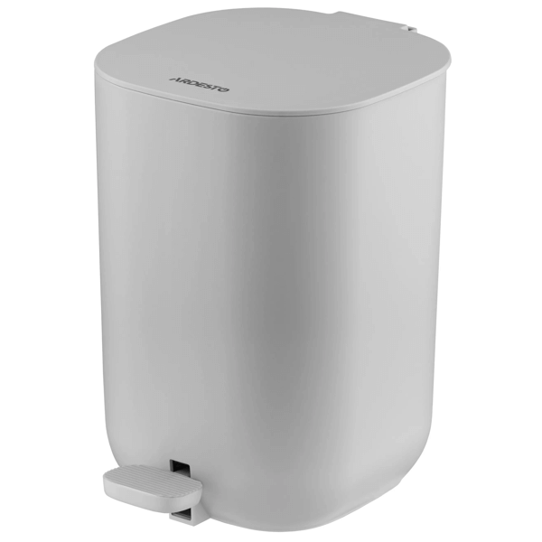 ნაგვის ურნა Ardesto ARHB3602G Vigor, 3l, Step Bin, Grey