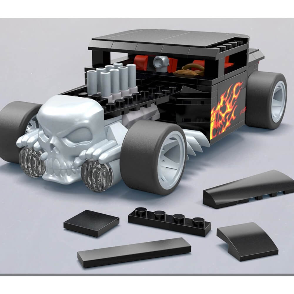 Bone Shaker Car Mattel Hot Wheels HRY17 Black