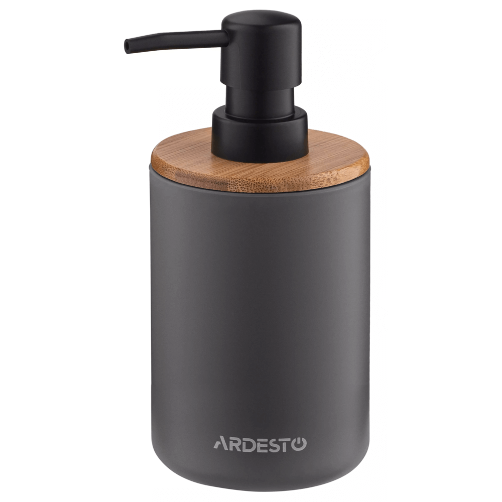 Bathroom Set Ardesto ARHB3110GB Minimalism, 0.36l, 3pcs, Balck