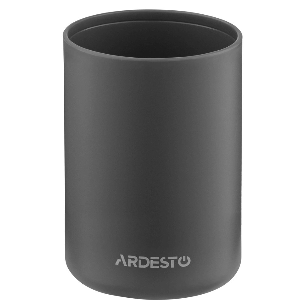 Bathroom Set Ardesto ARHB3110GB Minimalism, 0.36l, 3pcs, Balck