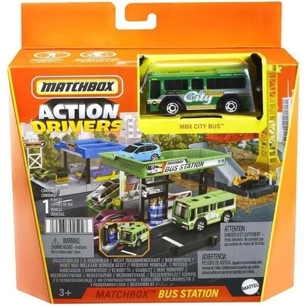 სათამაშო მანქანა Mattel HJT89 Action Drivers Expansion Playset