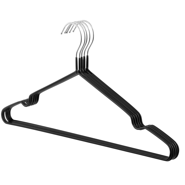 Hanger Set Ardesto ARHC2805B, 40.5cm, 5pcs, Black