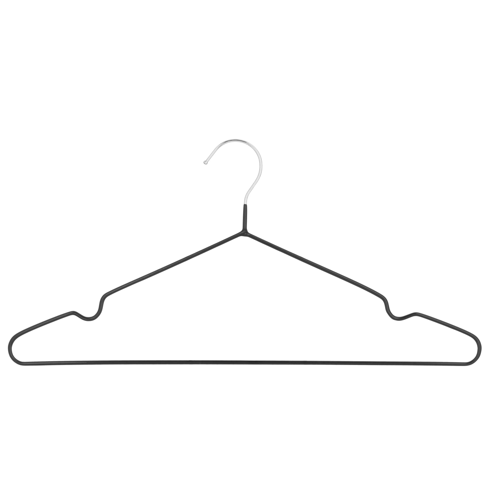 ტანსაცმლის საკიდის ნაკრები Ardesto ARHC2805B, 40.5cm, 5pcs, Hanger Set, Black
