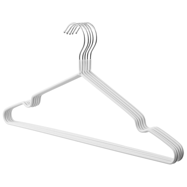 Hanger Set Ardesto ARHC2805W, 40.5cm, 5pcs, White