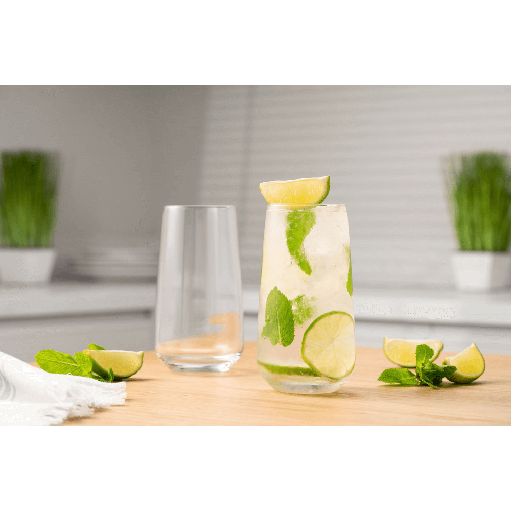 Long glasses Set Ardesto AR2648GS Gloria Shine, 0.48l, 3pcs, Transparent