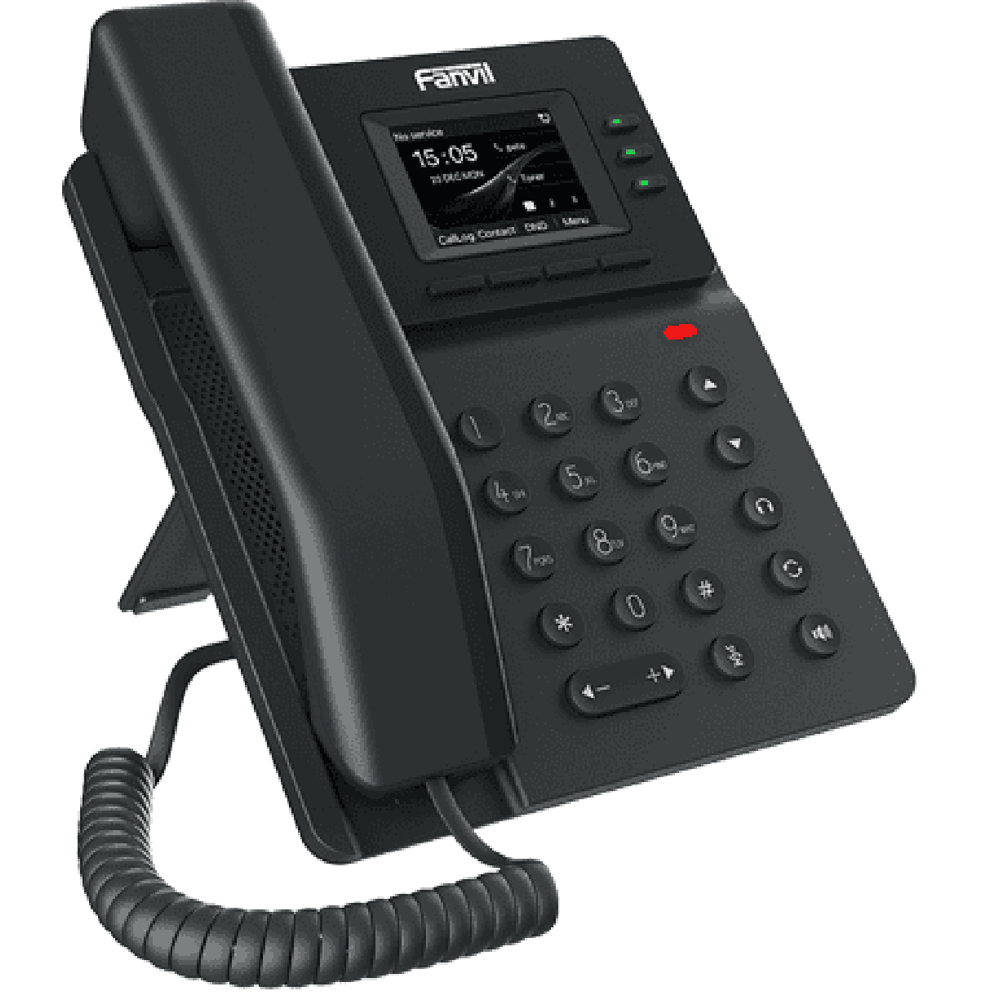 IP ტელეფონი Fanvil V60P, IP Phone, 4 SIP, 4 lines, Black