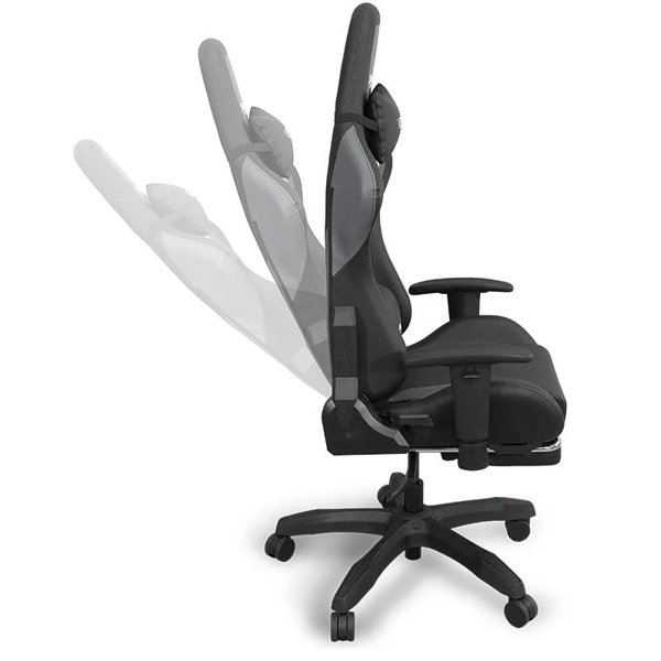 Gaming Chair E-BLUE GC8108-382, Grey