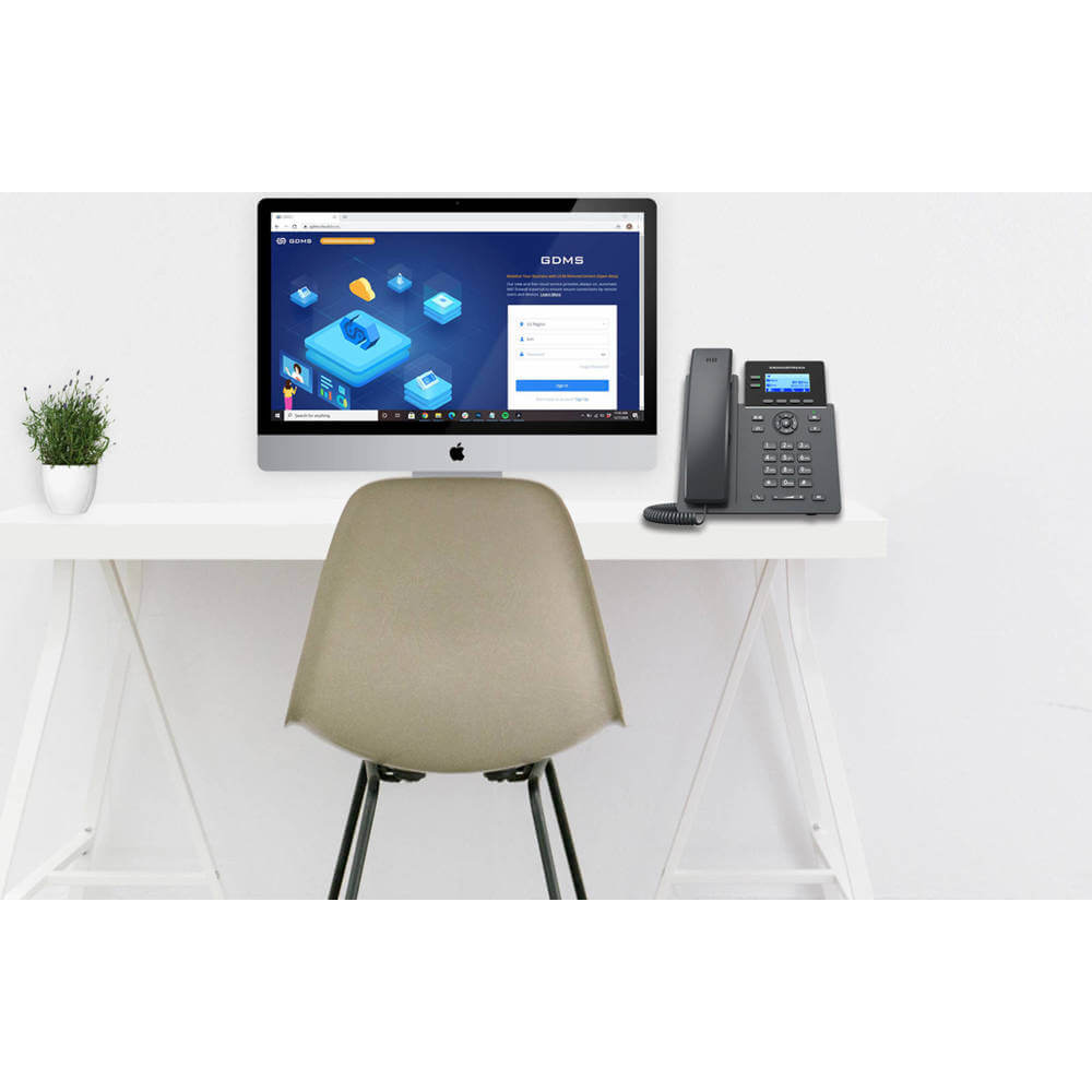 IP Phone Grandstream GRP2602W, 4 SIP, 2 lines, Black