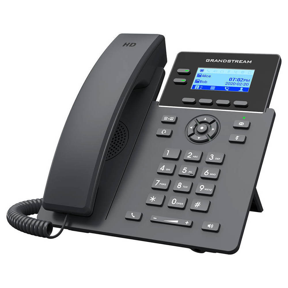 IP Phone Grandstream GRP2602W, 4 SIP, 2 lines, Black
