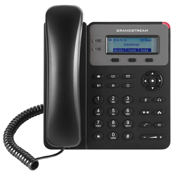 IP ტელეფონი Grandstream GXP1615, IP Phone, 2 SIP, 2 Line, Black
