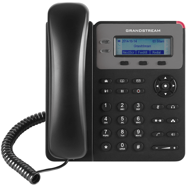IP ტელეფონი Grandstream GXP1610, IP Phone, 2 SIP, 2 Line, Black