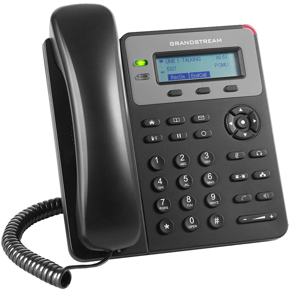 IP ტელეფონი Grandstream GXP1610, IP Phone, 2 SIP, 2 Line, Black