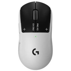 Gaming Mouse Logitech L910-007776 PRO X2 SUPERSTRIKE, Wireless, USB, Black/White
