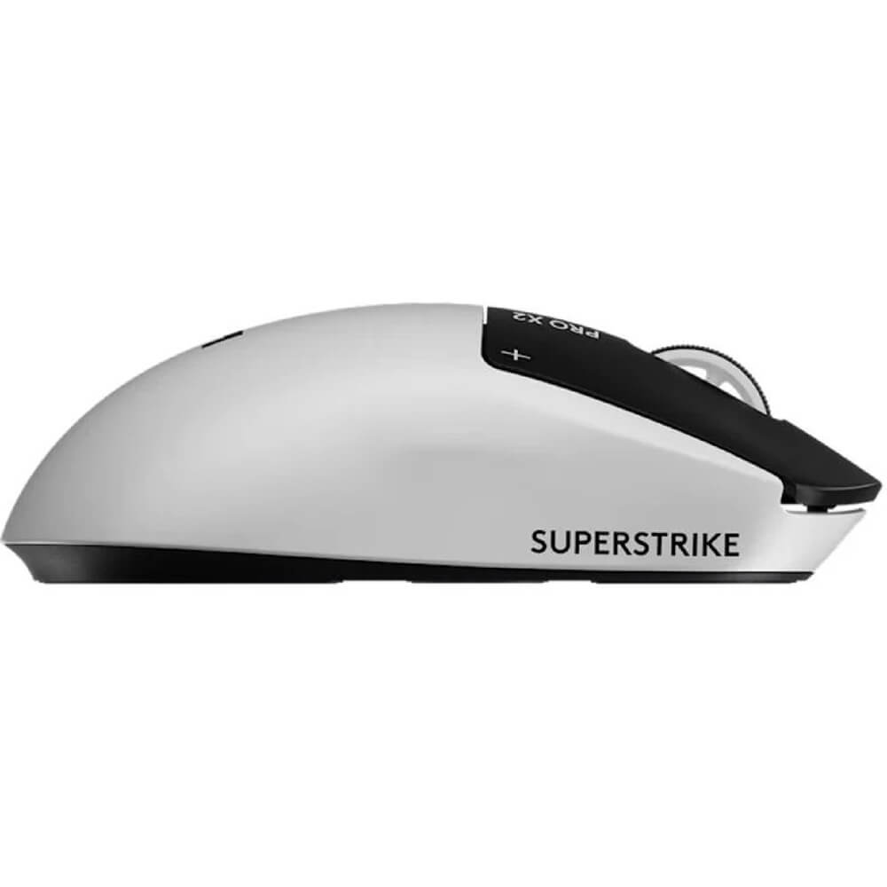 მაუსი Logitech L910-007776 PRO X2 SUPERSTRIKE, Wireless, USB, Gaming Mouse, Black/White