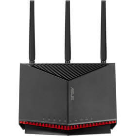როუტერი Asus 90IG08W0-MO9A0V RT-BE86U, 5764Mbps, Dual Band WIFI 7 Router, Black