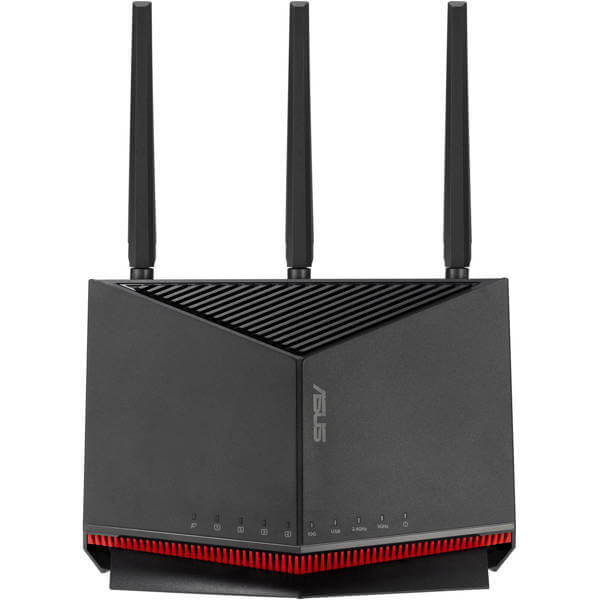 როუტერი Asus 90IG08W0-MO9A0V RT-BE86U, 5764Mbps, Dual Band WIFI 7 Router, Black