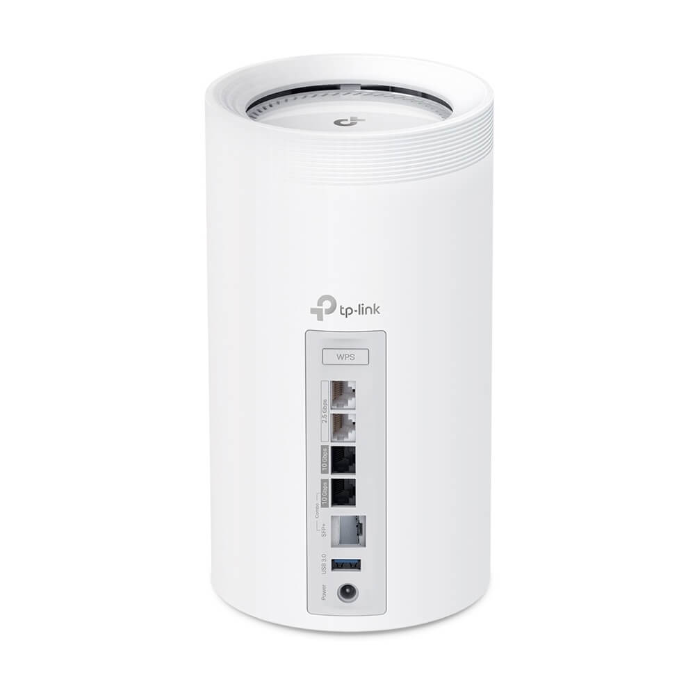 Tri-Band Whole Home Mesh WiFi 7 System TP-link DECO BE85(2-PACK) BE19000, 11530Mbps, White