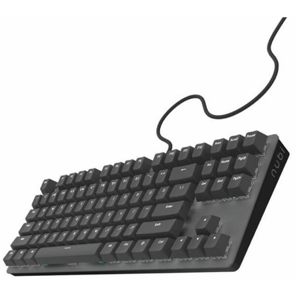 კლავიატურა Nubi NK87-BL-ANSI NK87, Wired, USB, Mechanical Gaming Keyboard, Black