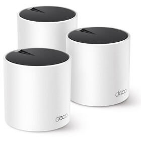 როუტერი TP-Link DECO X55(3-PACK) AX3000, 2402Mbps, Whole Home Mesh WiFi 6 System, White