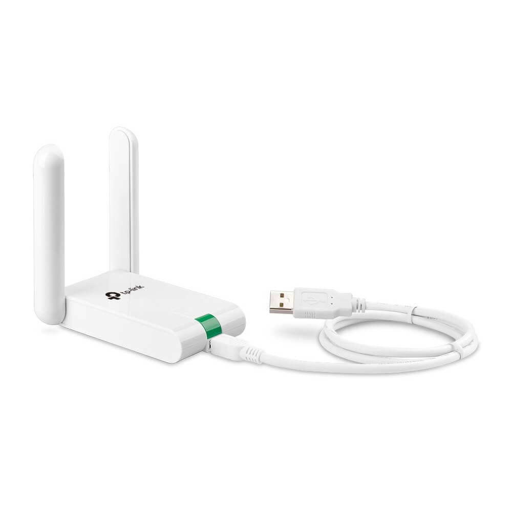 High Gain Wireless USB WiFi Adapter Tp-Link TL-WN822N, 300Mbps, White