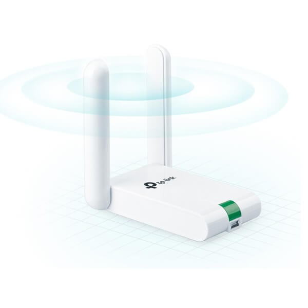 Wifi ადაპტერი Tp-Link TL-WN822N, 300Mbps, High Gain Wireless USB WiFi Adapter, White
