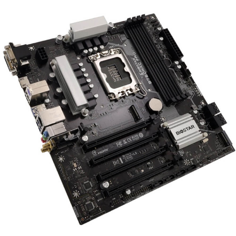 დედა დაფა BioStar B760MXC PRO, LGA1700, DDR5, DIMM, 256GB, Motherboard