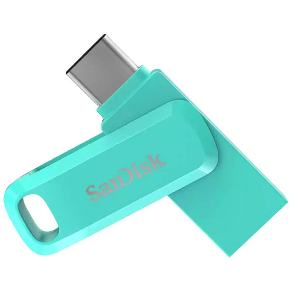 USB ფლეშ მეხსიერება SanDisk SDDDC3-512G-G46AG, 512GB, Type-c, USB, Flash Memory, Green