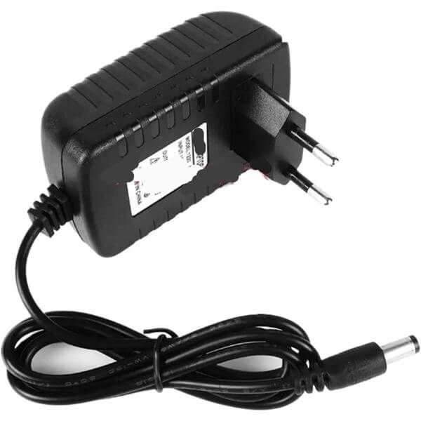 IP ტელეფონის ადაპტერი OEM EU,12V,1.5A, European Style Power Supply, Black