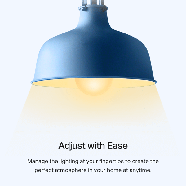 ჭკვიანი ნათურა TP-Link TAPO L510E, Wi-Fi, Smart Light Bulb, White