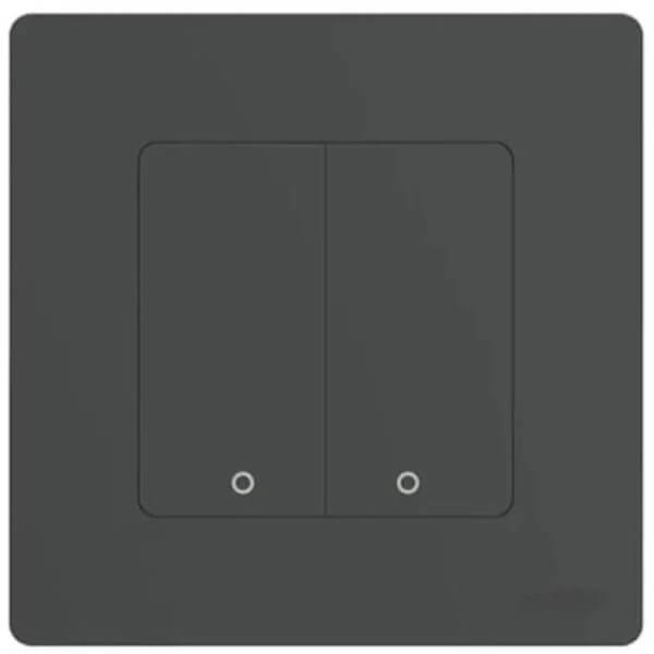 ჭკვიანი ჩამრთველი Moes WS-SR-EU2-L-GY-MS, Smart Switch, WIFI, Grey