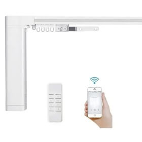 ფარდის ჭკვიანი მოტორი Moes WC-PJ320-EN, WIFI, Smart Curtain Motor Set, White