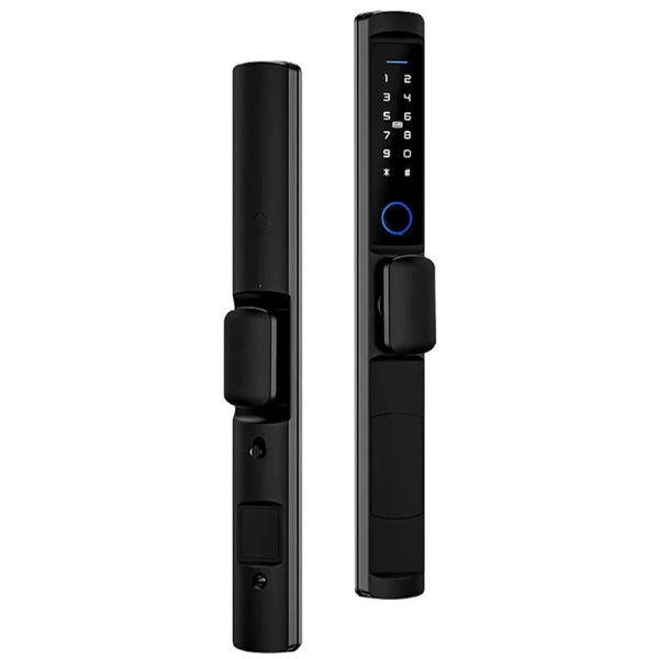 კარის ჭკვიანი საკეტი Moes WDL-F3-SG2885-EN, Smart Door Lock, Black